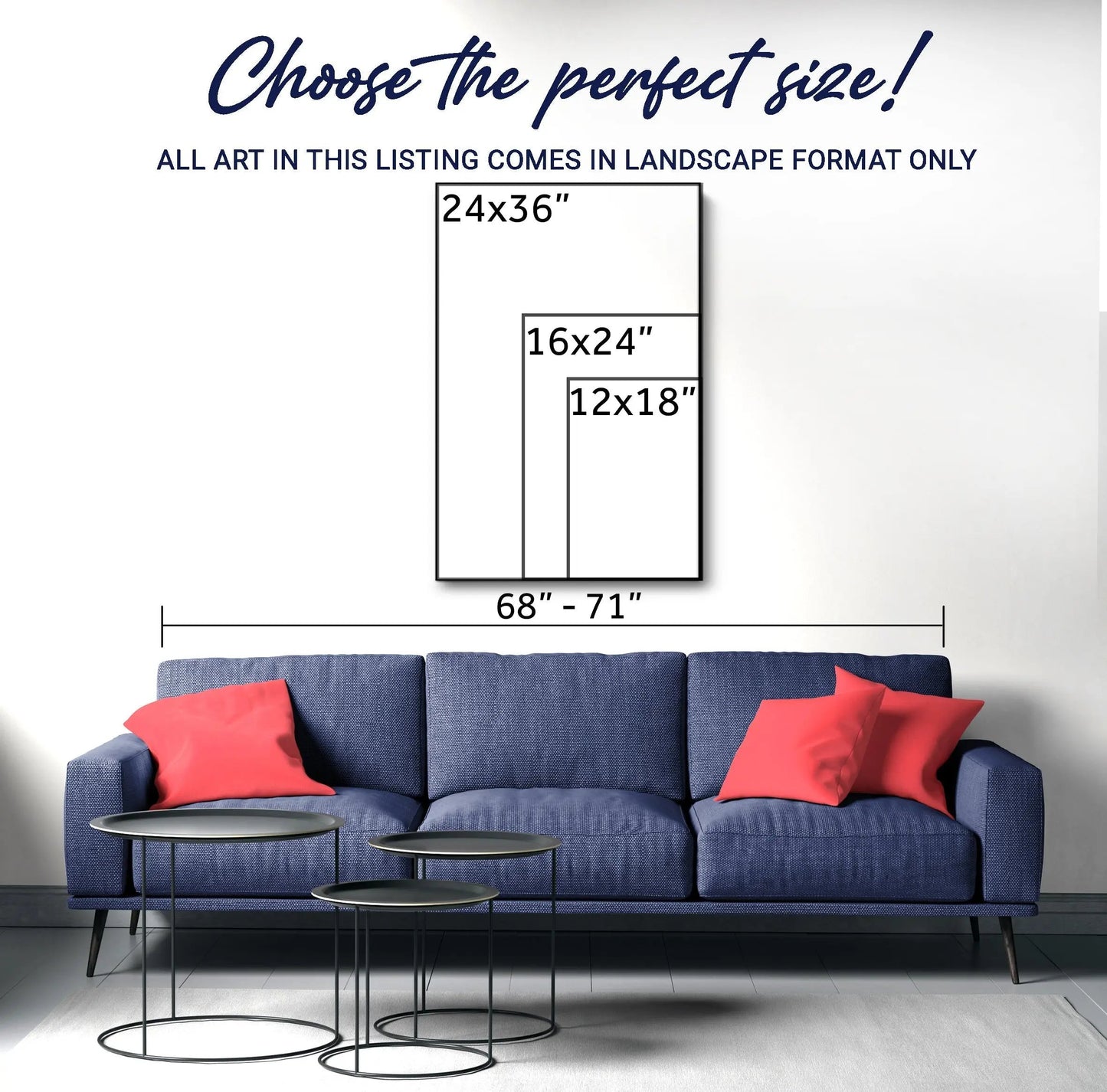 Christmas Holly Wall Art Tailored Canvases