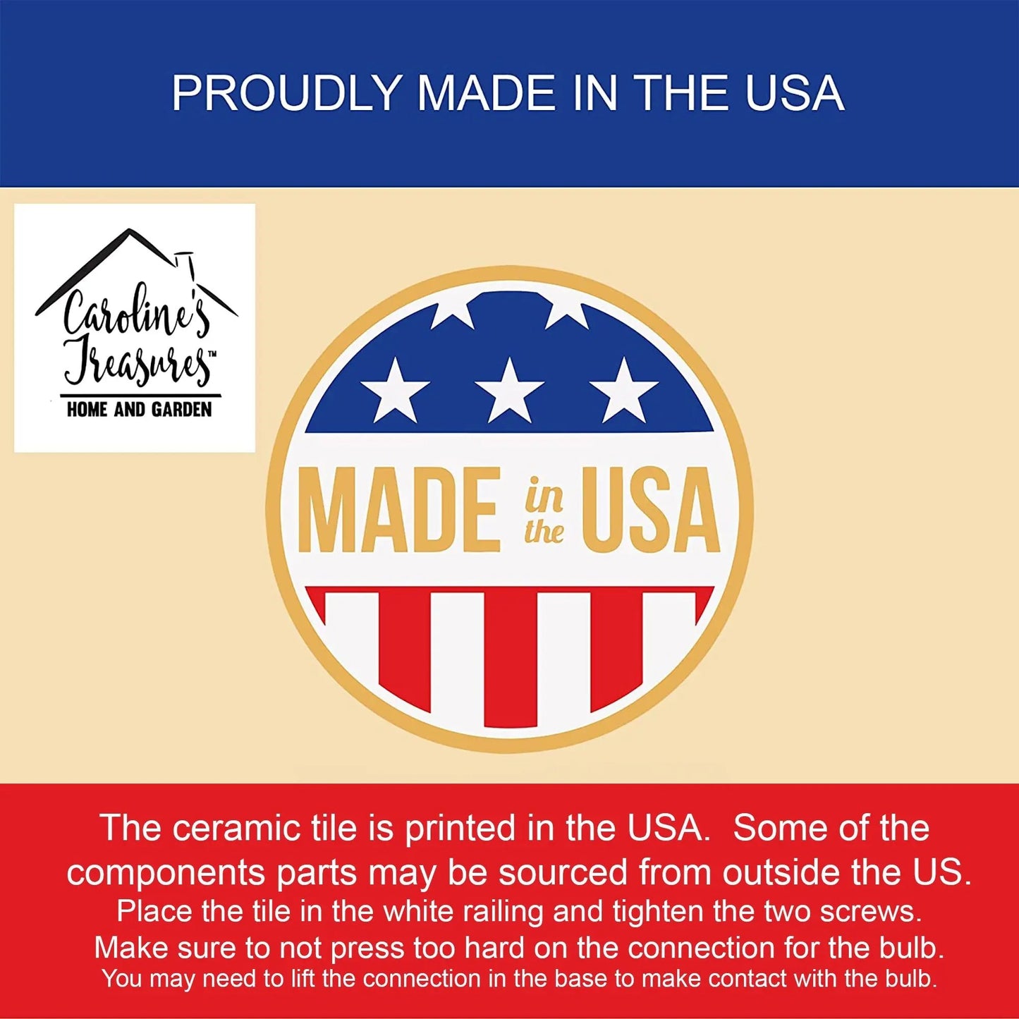 Pug in Sunflowers Ceramic Night Light-2