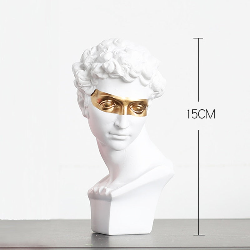 David Resin Statue Sculpture Ze BlakHom