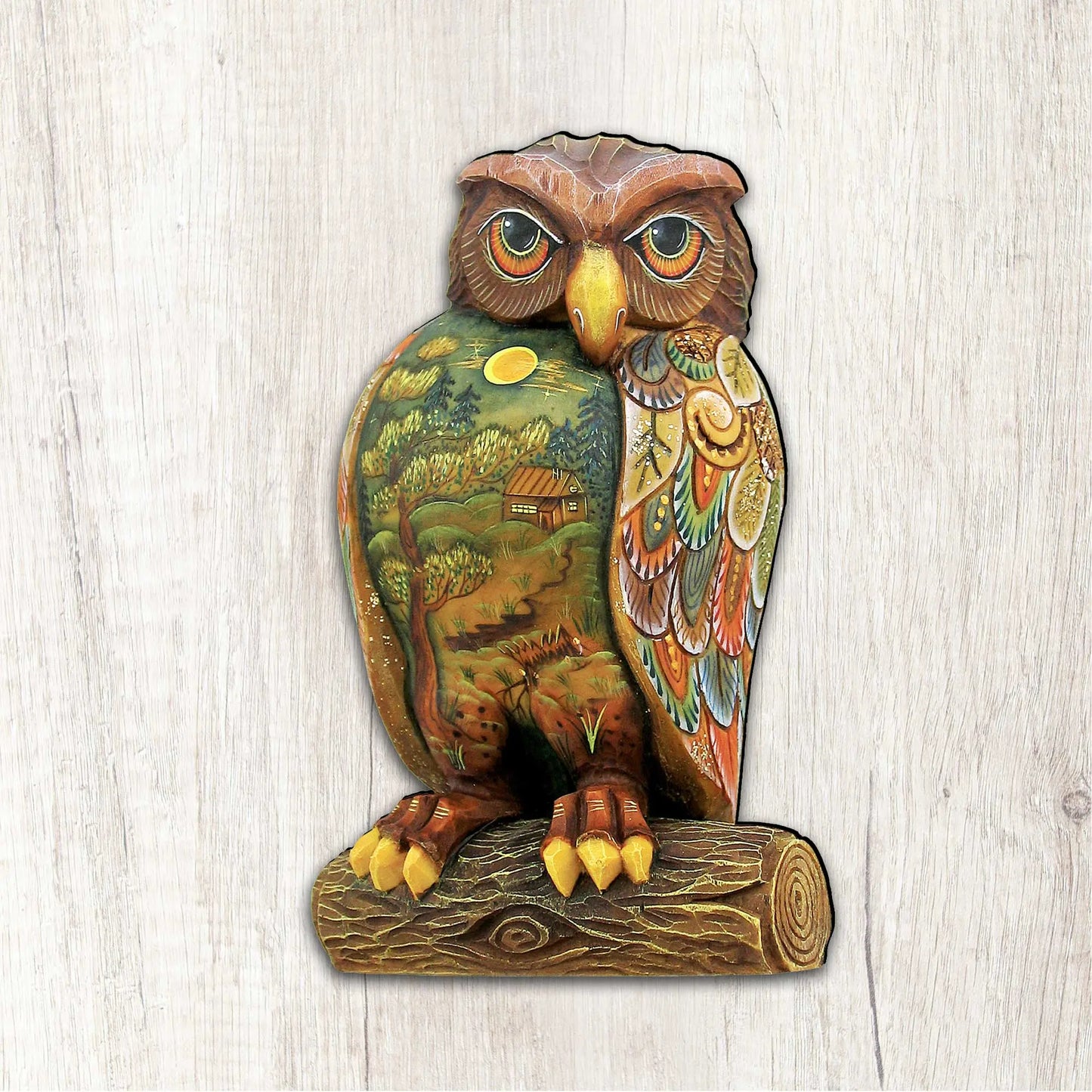 Owl Halloween Door Decor by G. DeBrekht - Thanksgiving Halloween Decor - 8158912H G. DeBrekht