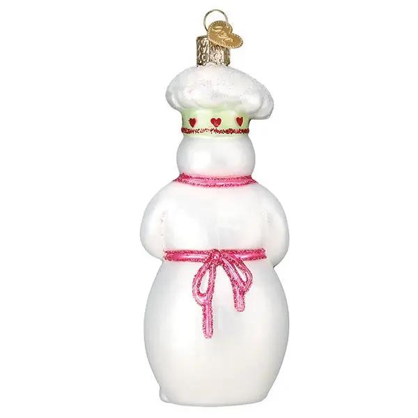 Snow Woman Chef Ornament Old World Christmas
