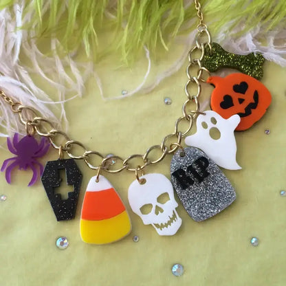 Halloween Charm Necklace I'm Your Present