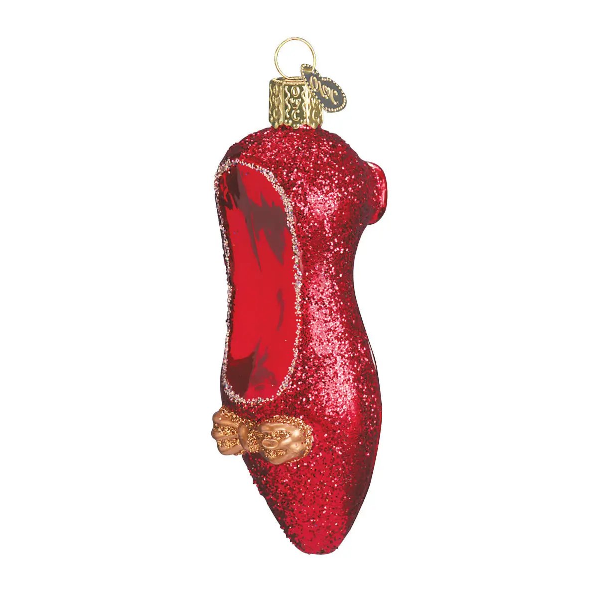Red Slipper Ornament Old World Christmas