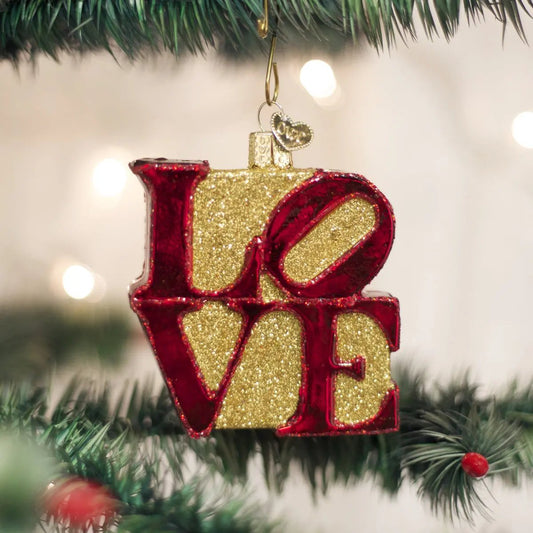 Love Ornament Old World Christmas