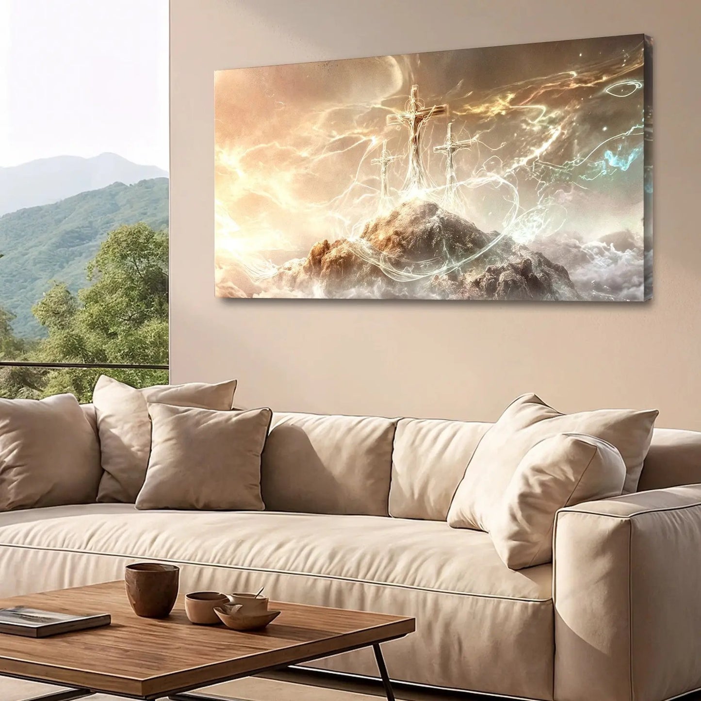 He Is Risen Faith Wall Art Tailored Canvases