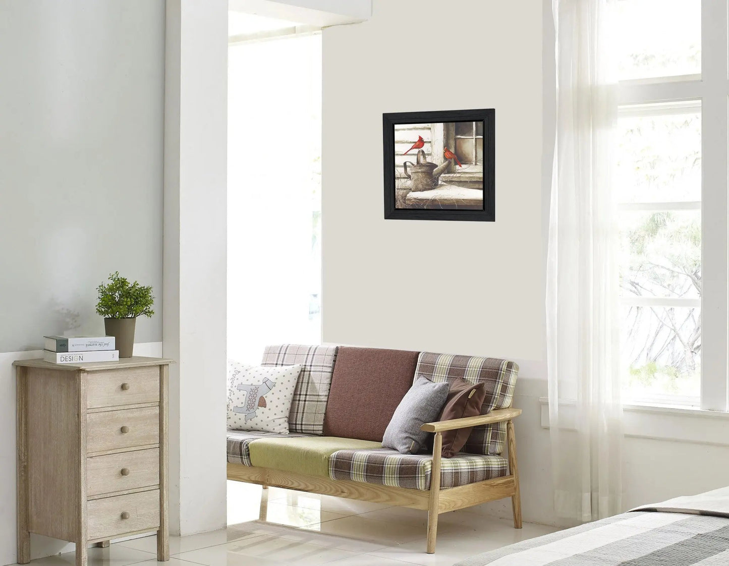 Waiting For Spring Black Framed Print Wall Art Homeroots