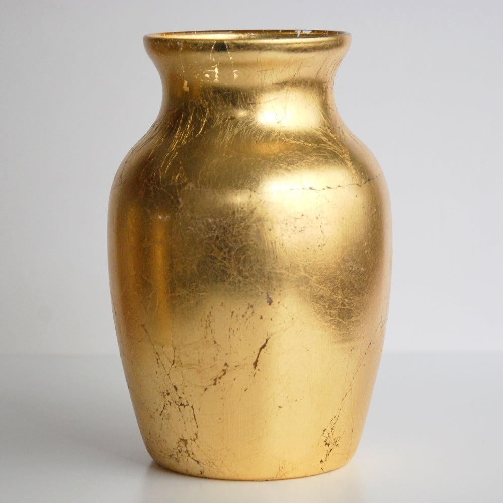 Greek Style Gold Flower Vase M BlakHom