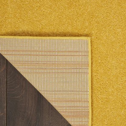7' X 10' Yellow Indoor Outdoor Area Rug Homeroots