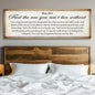 Find The One You Can't Live Without Family Sign II Tailored Canvases