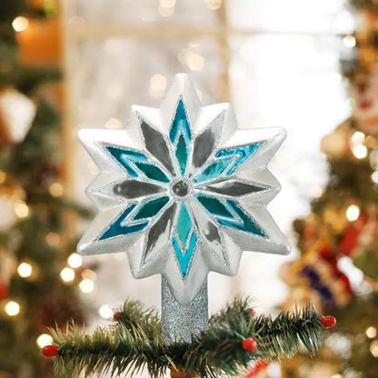 Snowflake Tree Top Old World Christmas