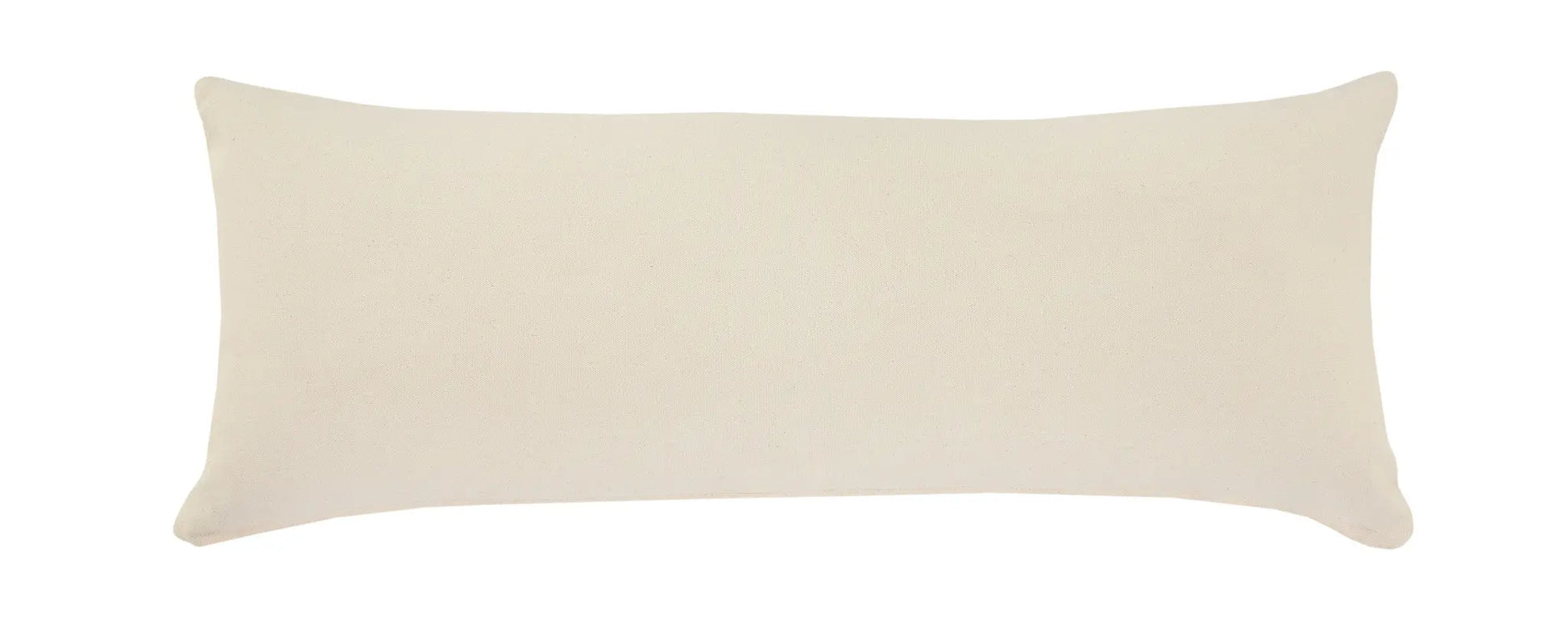 14" X 36" Light Gray Cotton Throw Pillow Homeroots