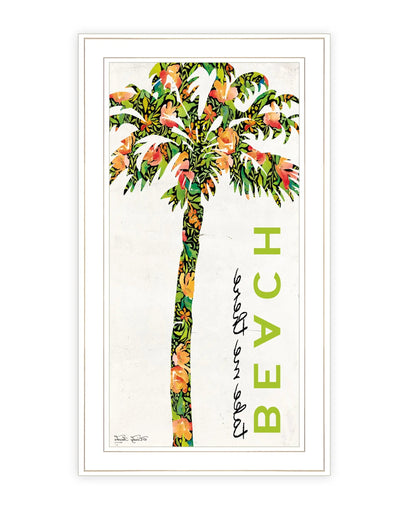 Beach Take Me There White Framed Print Wall Art Homeroots
