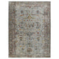3' X 5' Gray Rust And Brown Medallion Area Rug Homeroots