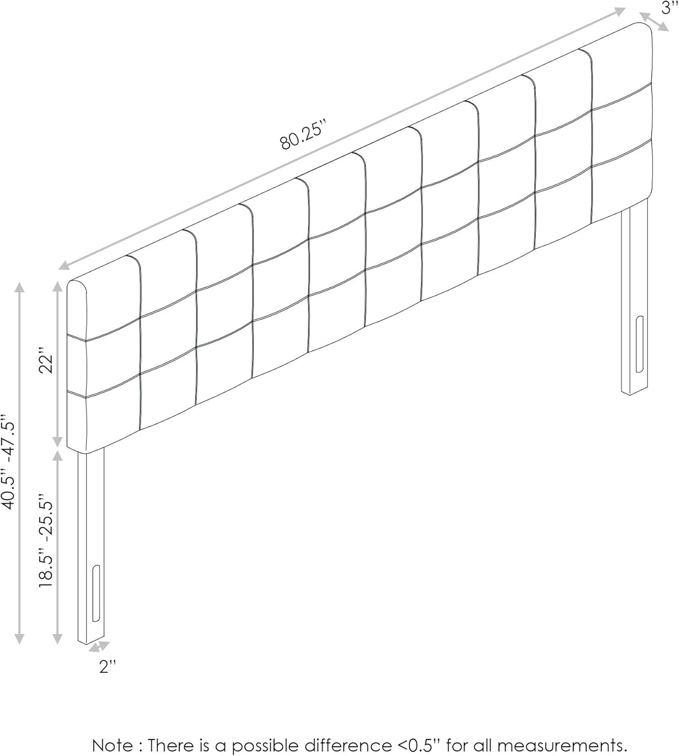 Stylish Black King Headboard for Cozy Bedroom Space ShipItFurniture