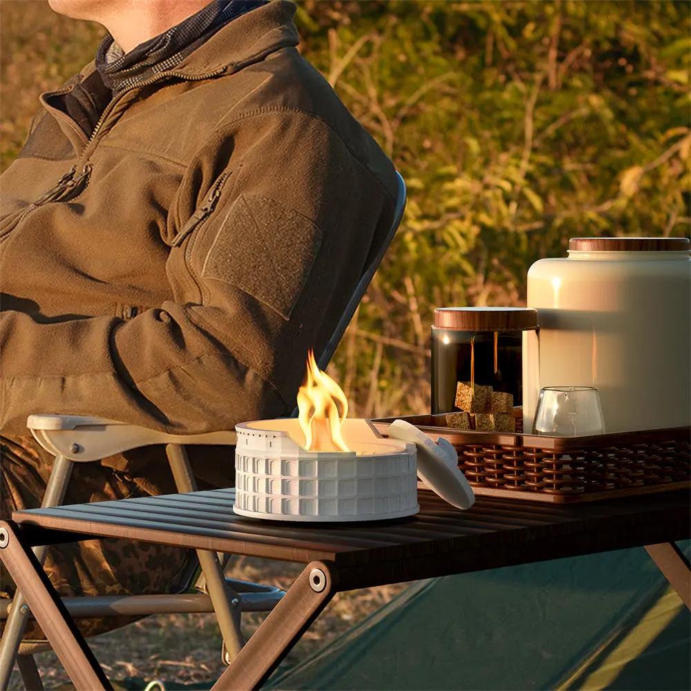 Colosseum Tabletop Fire Pit Lampdepot