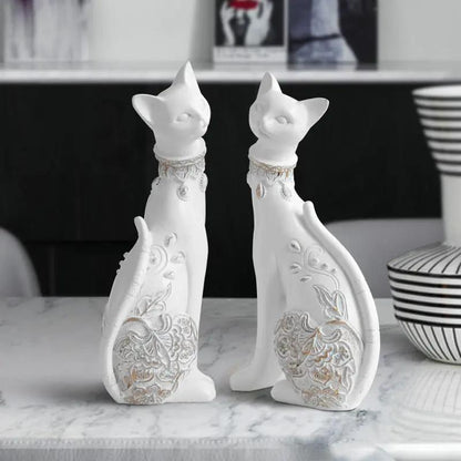 Figurine Decorative Resin Cat statue Ze BlakHom