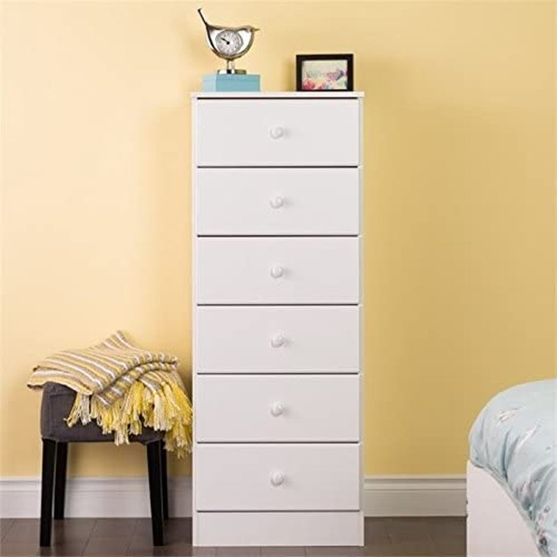 Astrid 6 Drawer Tall Chest for Bedroom ShipItFurniture