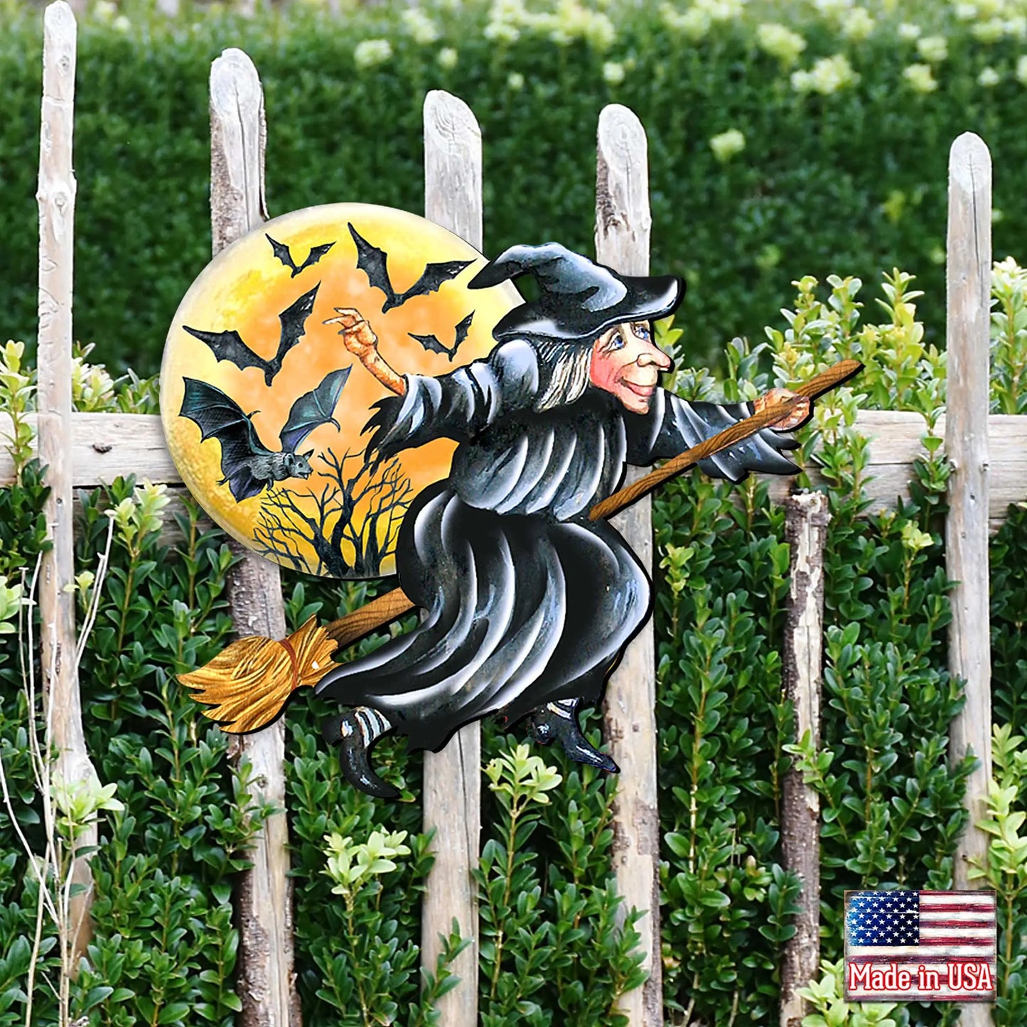 Witch Halloween Door Decor by G. DeBrekht - Thanksgiving Halloween Decor - 8114011H G. DeBrekht