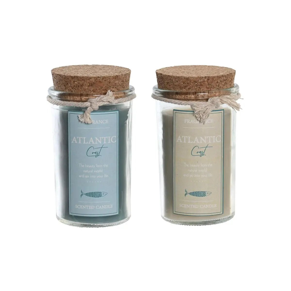 Scented Candle DKD Home Decor 140 g (2 Units) DKD Home Decor