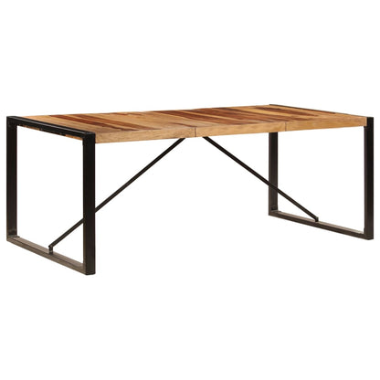 vidaXL Dining Table 78.7"x39.4"x29.5" Solid Sheesham Wood VidaXL