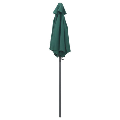 NNEVL Parasol Green 200x211 cm Aluminium-2