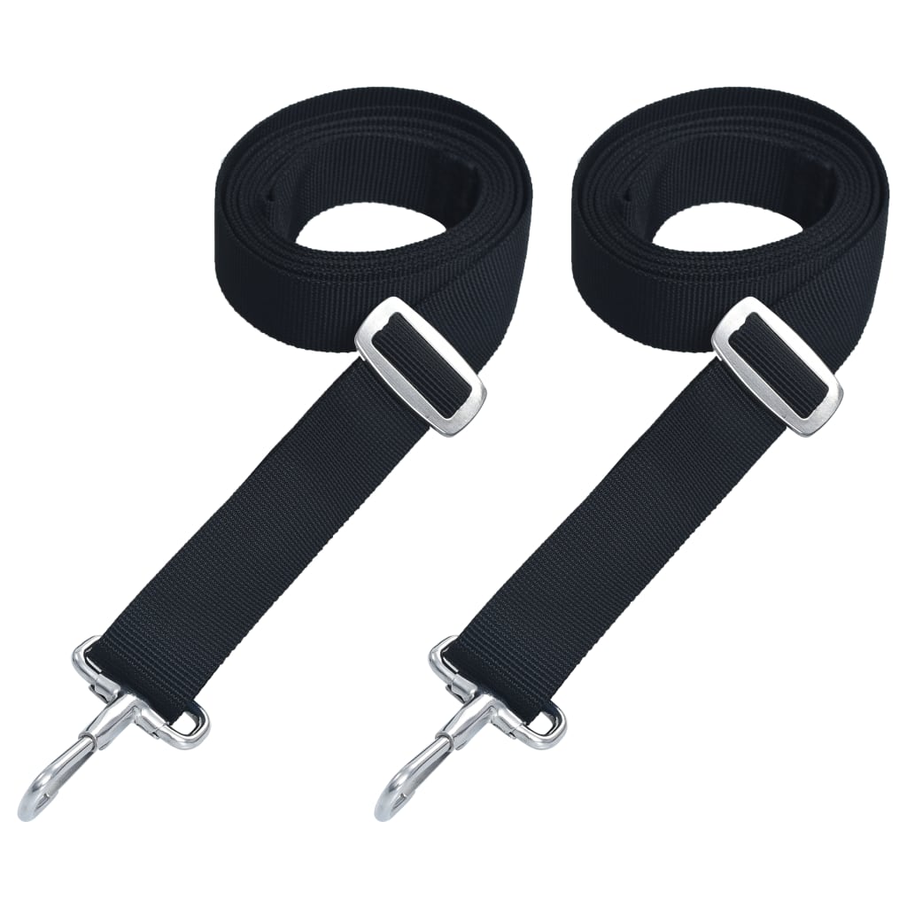 vidaXL Bimini Top Straps 2 pcs Fabric and Stainless Steel VidaXL