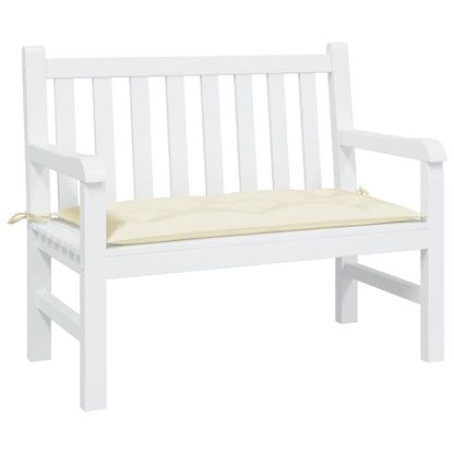 NNEVL Garden Bench Cushion Cream 100x50x7 cm Oxford Fabric-0