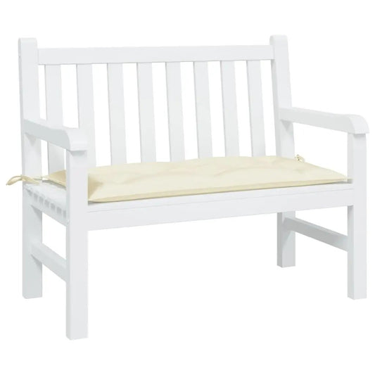 NNEVL Garden Bench Cushion Cream 100x50x7 cm Oxford Fabric-0