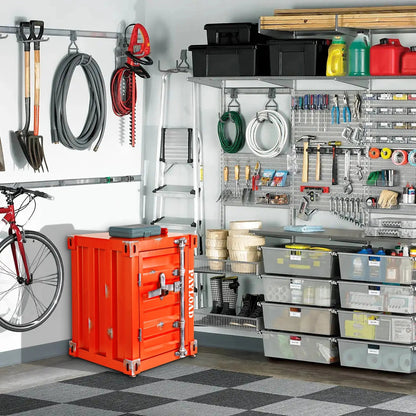 Industrial Style Container Side Table - Small Lampdepot