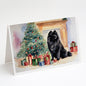 Black Chow Chow Christmas Greeting Cards Pack of 8 Caroline's Treasures