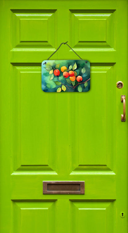 Missouri Hawthorns in Watercolor Wall or Door Hanging Prints Caroline's Treasures