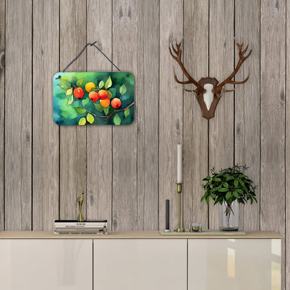 Missouri Hawthorns in Watercolor Wall or Door Hanging Prints Caroline's Treasures