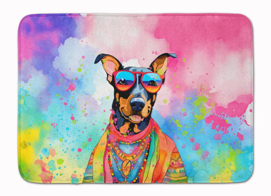 Doberman Pinscher Hippie Dawg Memory Foam Kitchen Mat Caroline's Treasures
