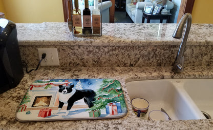 Karelian Bear Dog Cozy Christmas Dish Drying Mat Caroline's Treasures