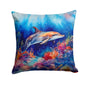 Dolphin Throw Pillow Caroline's Treasures