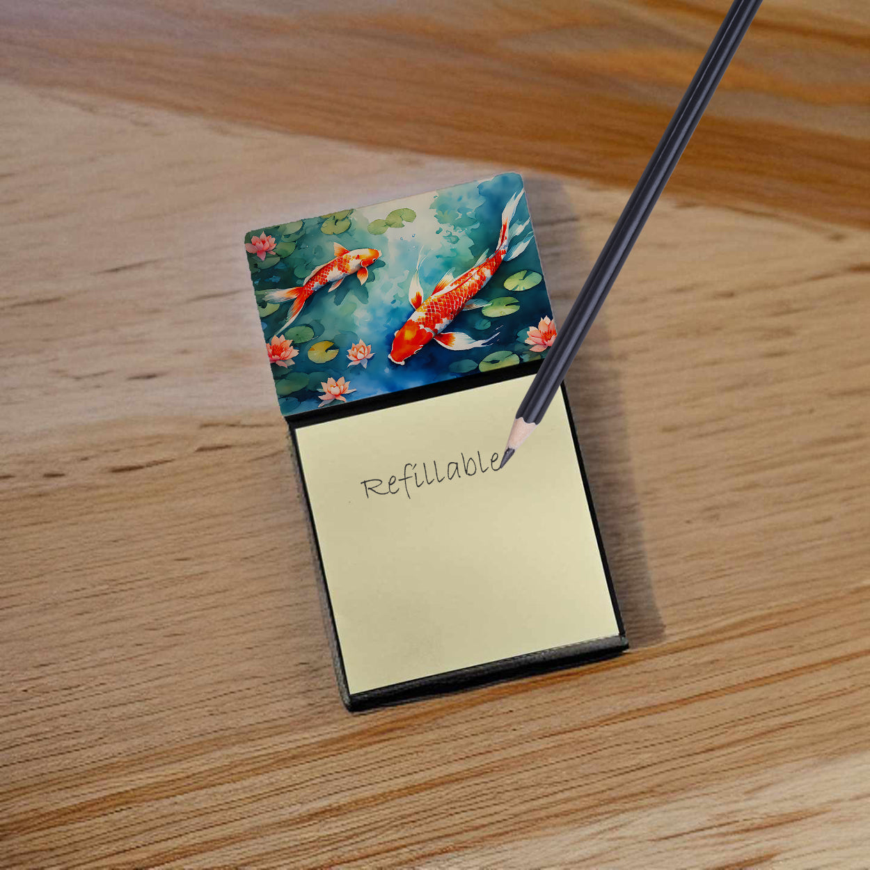 Koi Fish Sticky Note Holder Caroline's Treasures