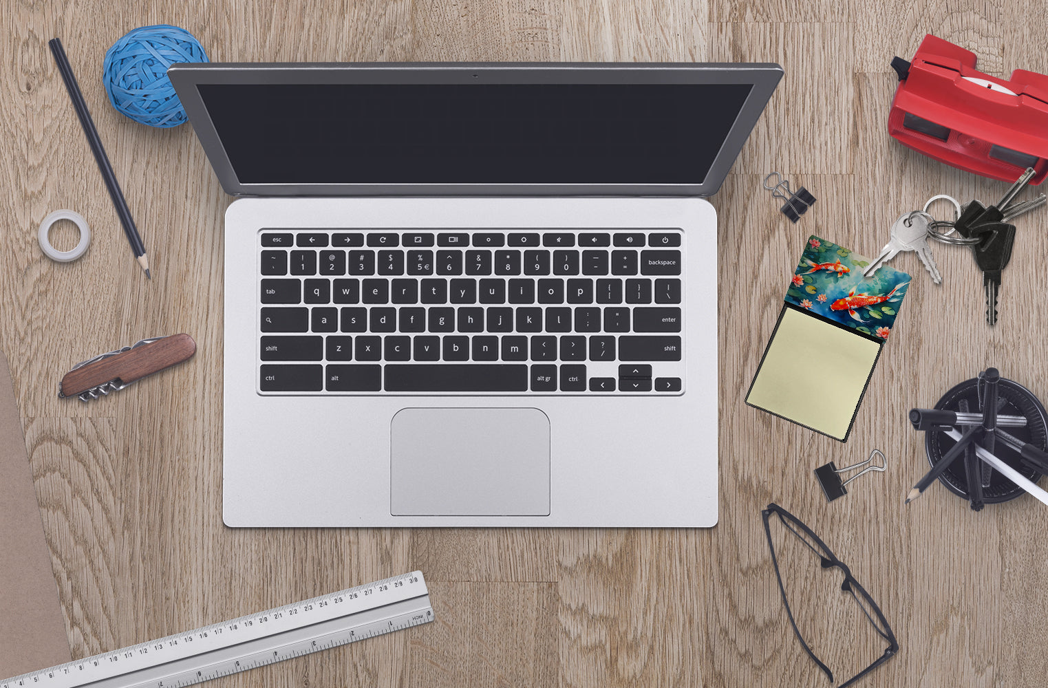 Koi Fish Sticky Note Holder Caroline's Treasures