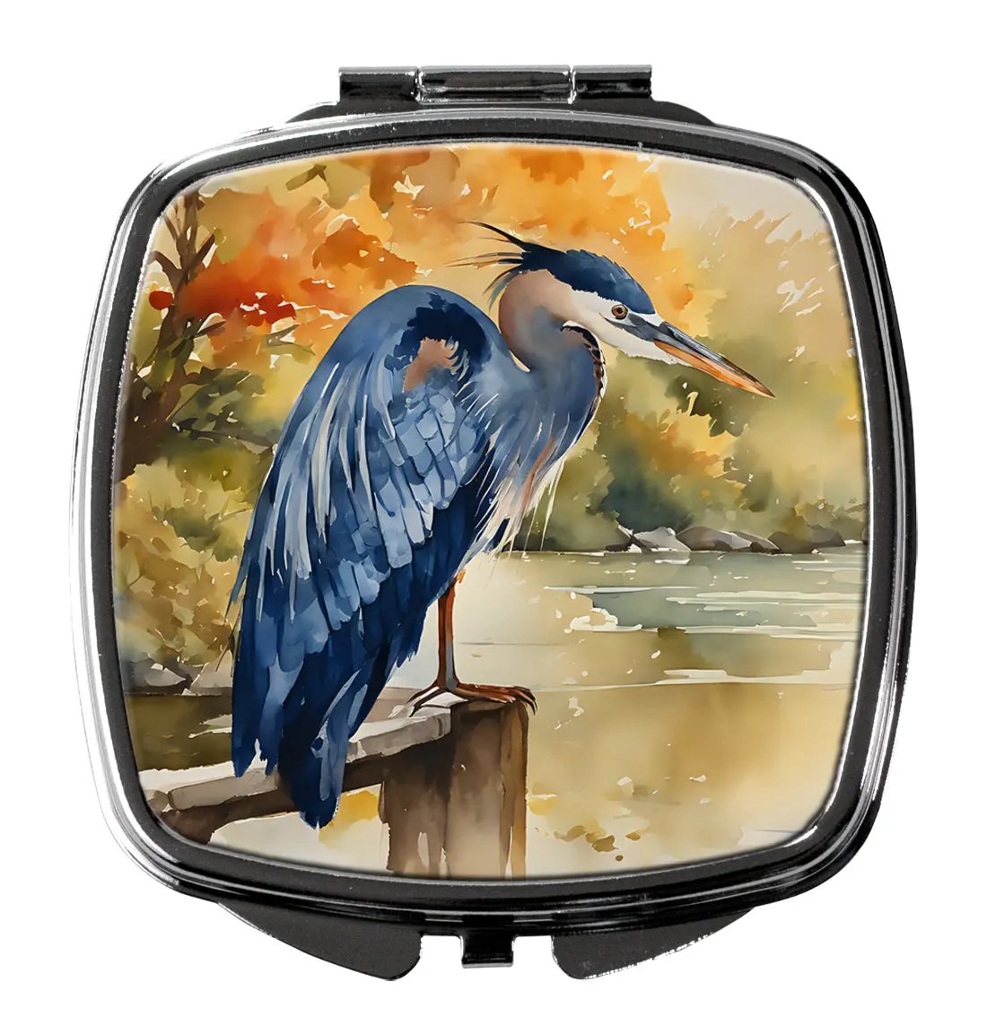 Blue Heron Compact Mirror-0