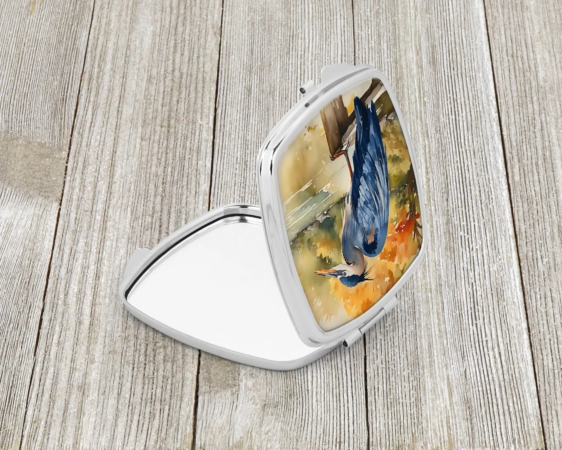 Blue Heron Compact Mirror-1