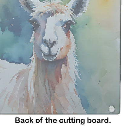 Llama Glass Cutting Board Caroline's Treasures