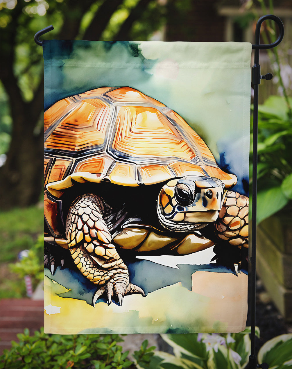 Turtles Tortoises Garden Flag-2
