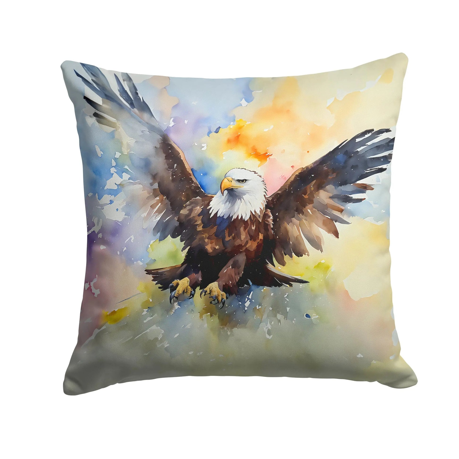 Eagle Throw Pillow-0