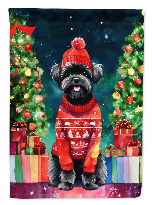 Affenpinscher Christmas House Flag Caroline's Treasures
