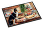 Border Collie Christmas Cookies Doormat Caroline's Treasures