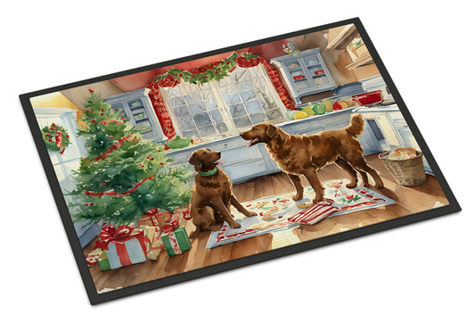 Chesapeake Bay Retriever Christmas Cookies Doormat Caroline's Treasures