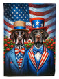 All American German Shorthaired Pointer House Flag-0