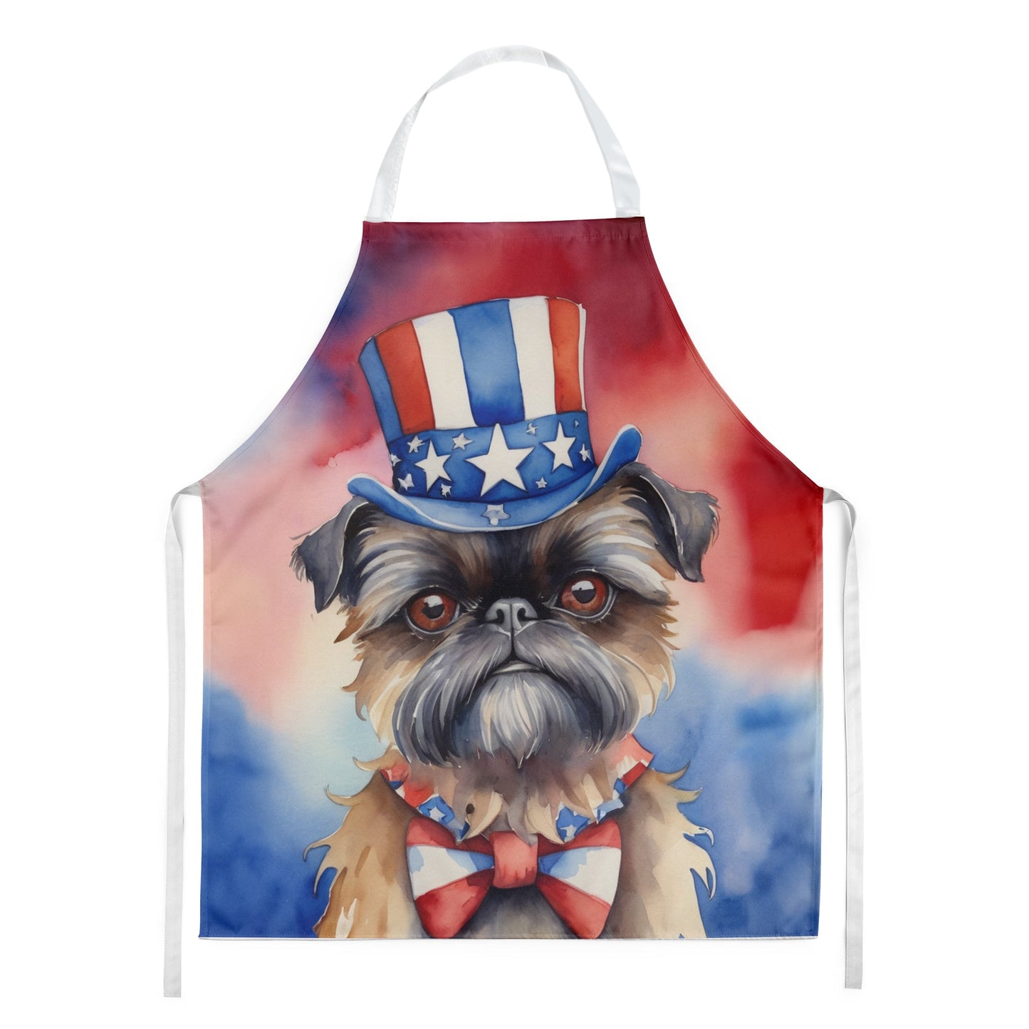 Brussels Griffon Patriotic American Apron Caroline's Treasures