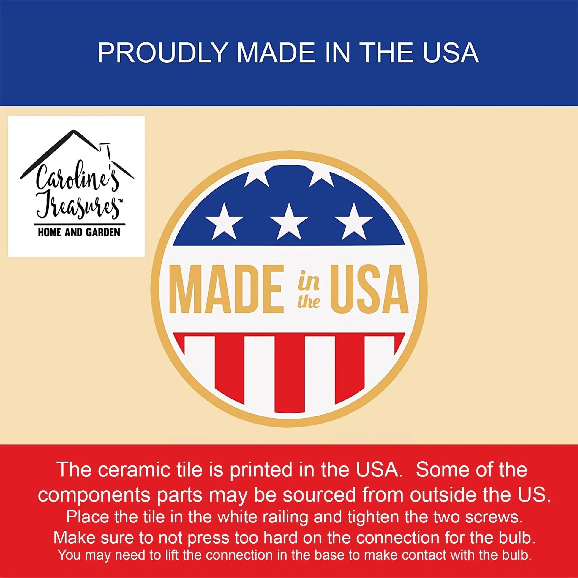 Pug in Sunflowers Ceramic Night Light-2