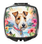 Fox Terrier Luau Compact Mirror Caroline's Treasures