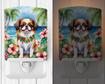 Japanese Chin Luau Ceramic Night Light Caroline's Treasures